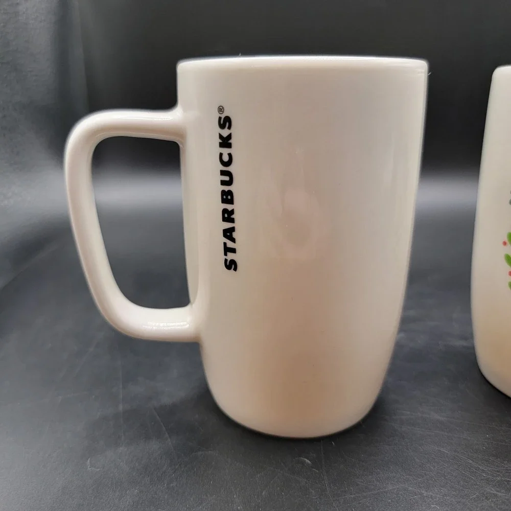Starbucks Holiday Coffee Mugs Lot Of 2